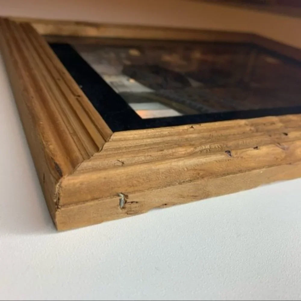 Wooden Handmade Picture Frame Wall Art‎